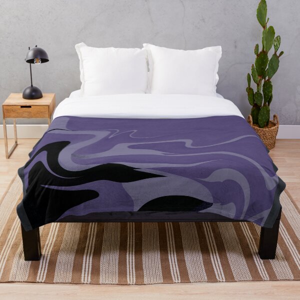Item preview, Abstract art - Waves Purple designed and sold by ZeNNatalia.