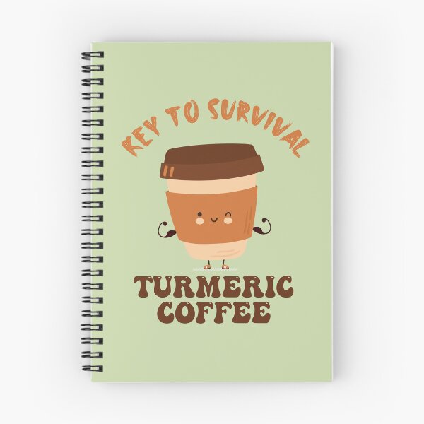 Item preview, Key to Survival - Turmeric Coffee designed and sold by Blended Designs ⭐⭐⭐⭐⭐.
