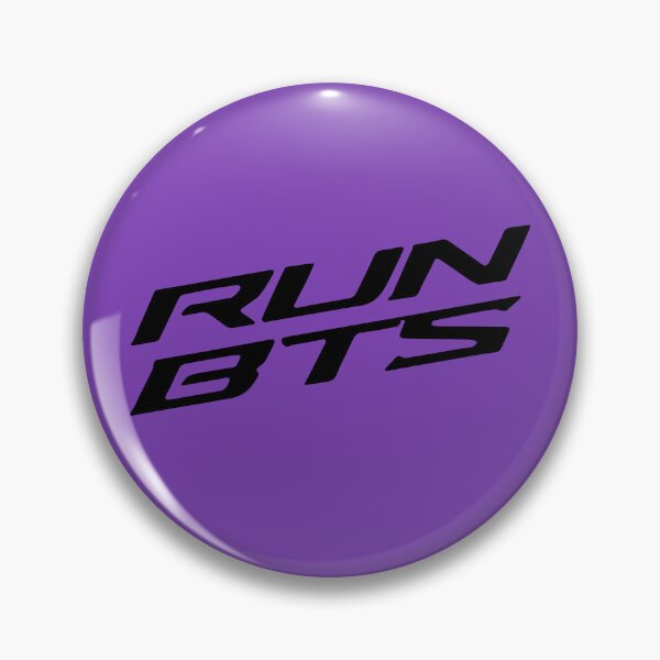 Item preview, Run BTS (black & purple) designed and sold by sarascoprox.