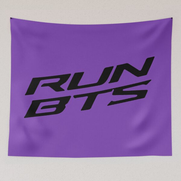 Item preview, Run BTS (black & purple) designed and sold by sarascoprox.