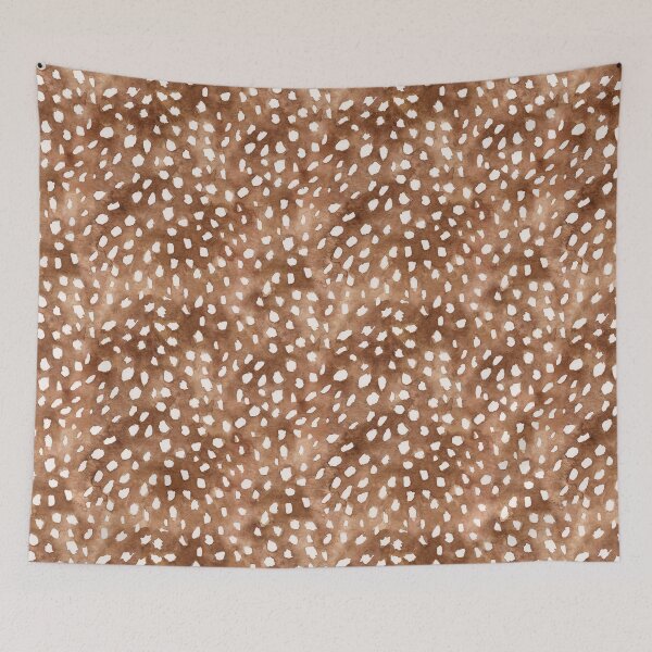 Item preview, Boho Woodland Watercolor Deer Spots designed and sold by cateandrainn.