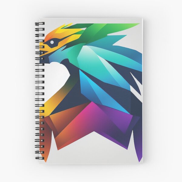 Item preview, Technicolor Futuristic Hawk Illustration #1 designed and sold by Galviato.