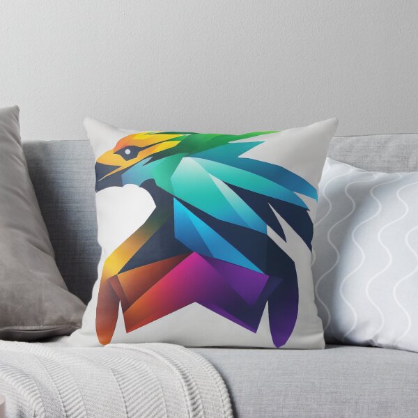 Item preview, Technicolor Futuristic Hawk Illustration #1 designed and sold by Galviato.
