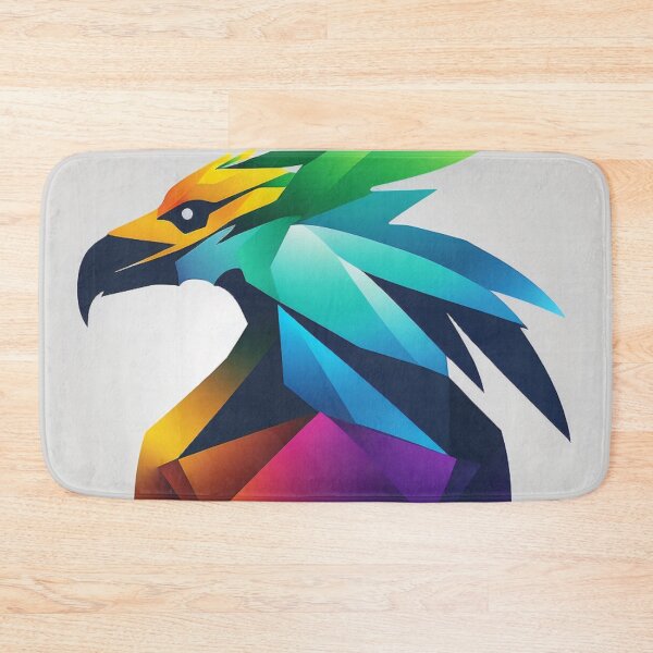 Item preview, Technicolor Futuristic Hawk Illustration #1 designed and sold by Galviato.