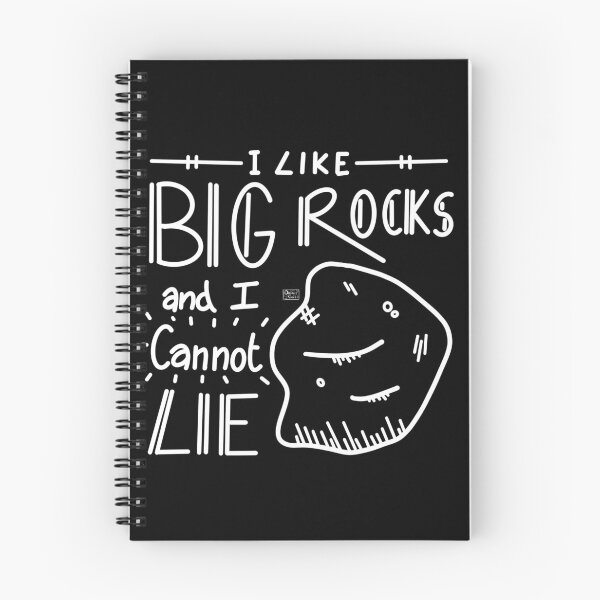 Item preview, Big Rocks (white) designed and sold by RockADoodles.