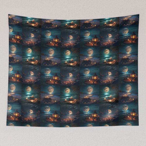 Item preview, Moonlight With Candles For Moon Lover. designed and sold by stylishdzign.