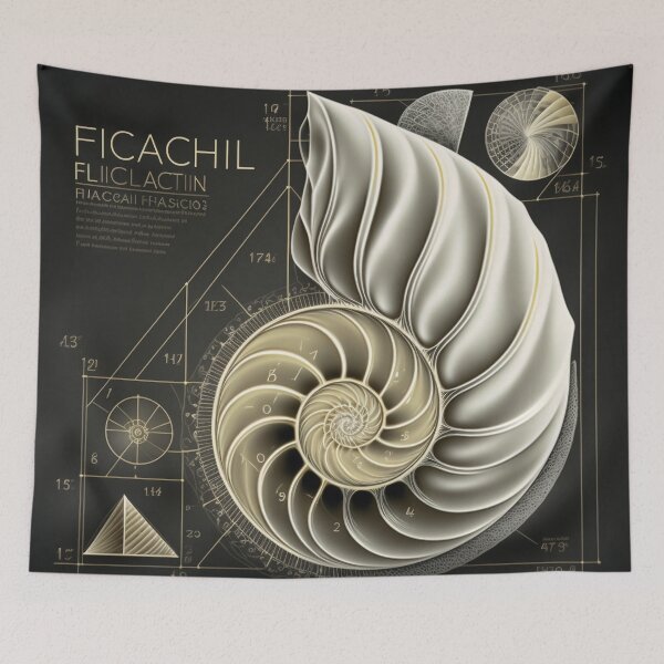 Item preview, Exclusive Golden Ratio Fibonacci Style designed and sold by RAGANADesign.