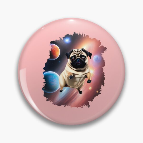 Item preview, Space Pug designed and sold by SurullinenArt.