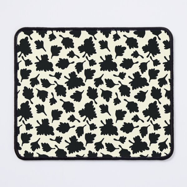 Item preview, LEAF MATISSE CREAM AND BLACK designed and sold by blomastudios.
