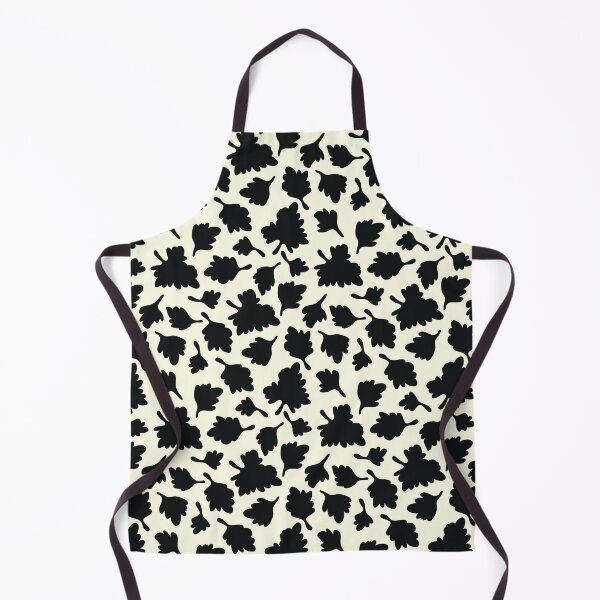 Item preview, LEAF MATISSE CREAM AND BLACK designed and sold by blomastudios.