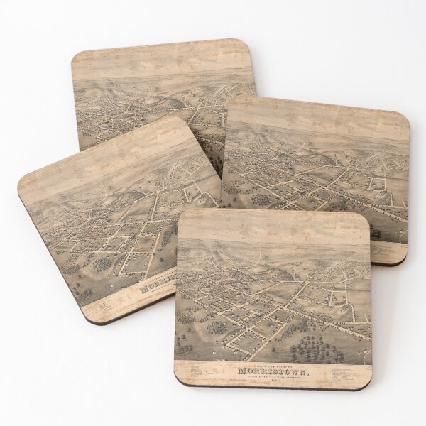 Item preview, Morristown, New Jersey (1876) designed and sold by allhistory.