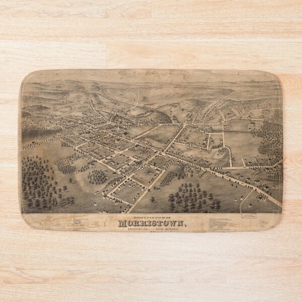 Item preview, Morristown, New Jersey (1876) designed and sold by allhistory.