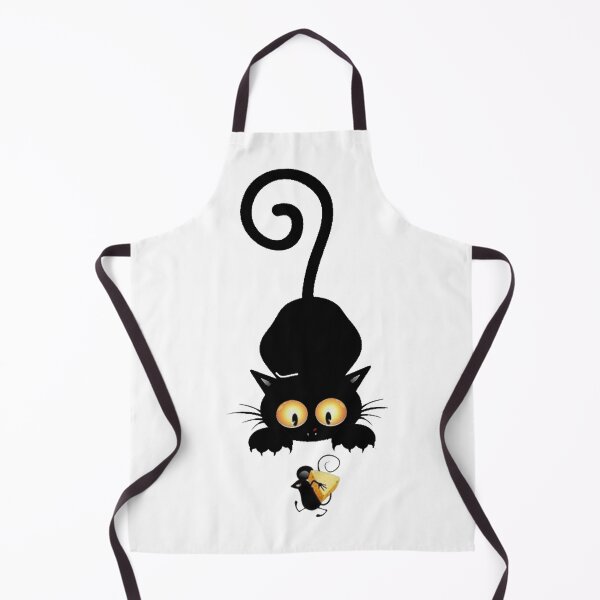 Item preview, id10 funny black cat and mouse, yelow eyes, funny animals , quality, original, domestic production and made of natural materials designed and sold by bcbutika.