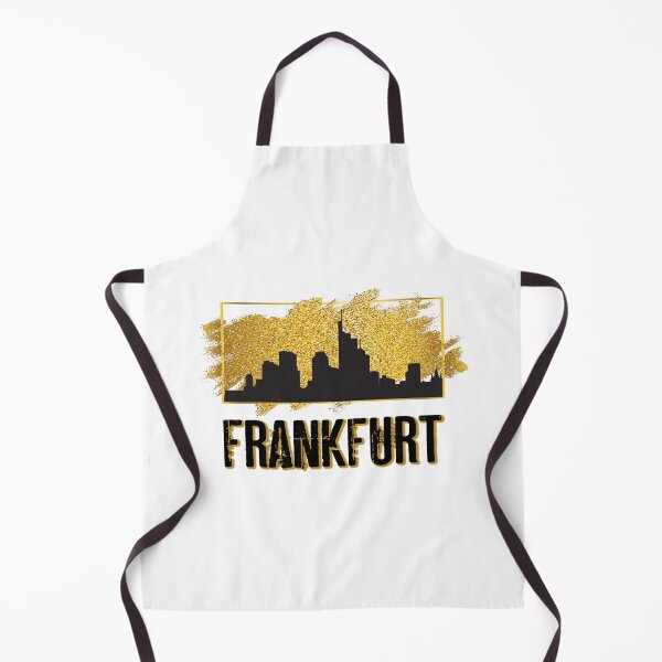 Item preview, Frankfurt am Main Germany City Skyline Gold designed and sold by BullDesignsShop.