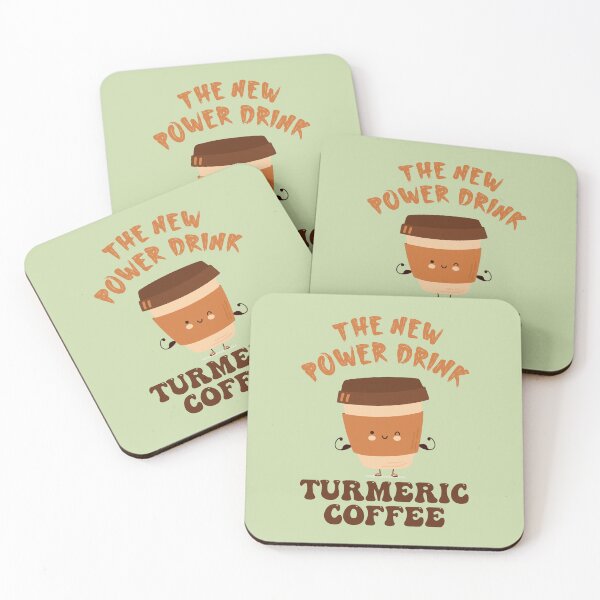 Item preview, The New Power Drink - Turmeric Coffee designed and sold by Blended Designs ⭐⭐⭐⭐⭐.