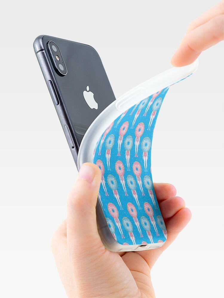 Alternate view of The Summer Treats : Pool Party Doughnut iPhone Case & Cover