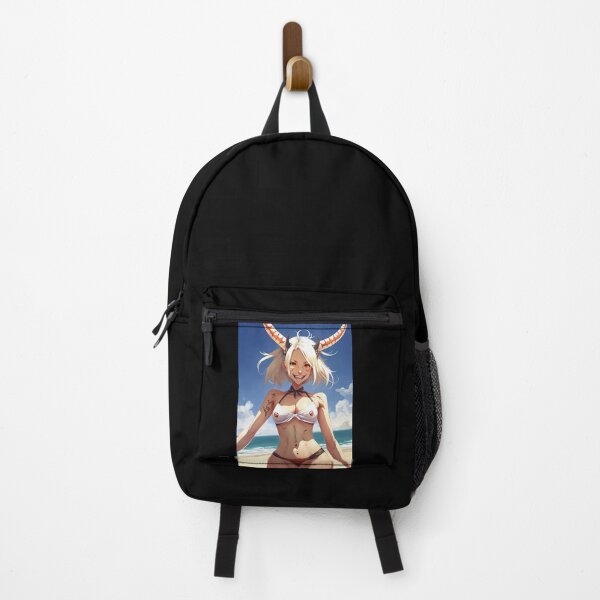 Item preview, Demon girl anime portrait. designed and sold by VibArtVision.