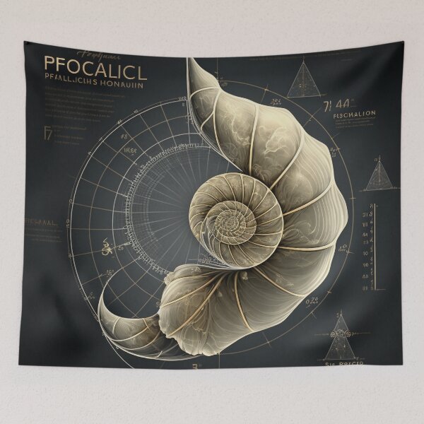 Item preview, Exclusive Golden Ratio Fibonacci Style designed and sold by RAGANADesign.
