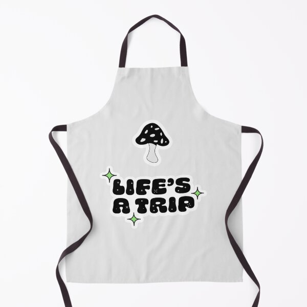 Item preview, Life's a Trip with Cute Mushroom | Classic Retro Sticker designed and sold by stoicjimny.