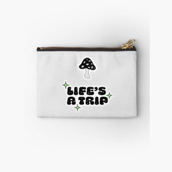 Item preview, Life's a Trip with Cute Mushroom | Classic Retro Sticker designed and sold by stoicjimny.
