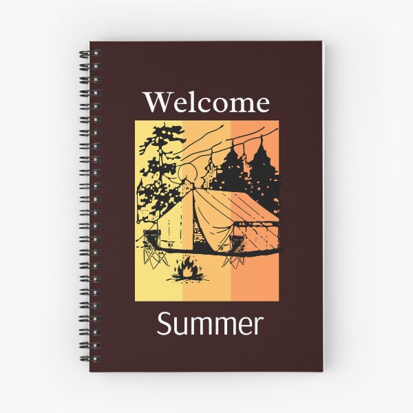 Item preview, Retro Vibe Summer Camping designed and sold by Willow65625.