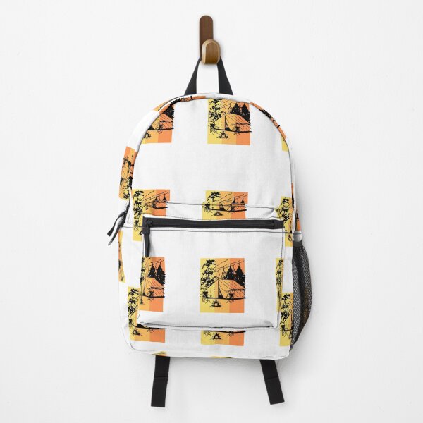 Item preview, Retro Vibe Summer Camping designed and sold by Willow65625.