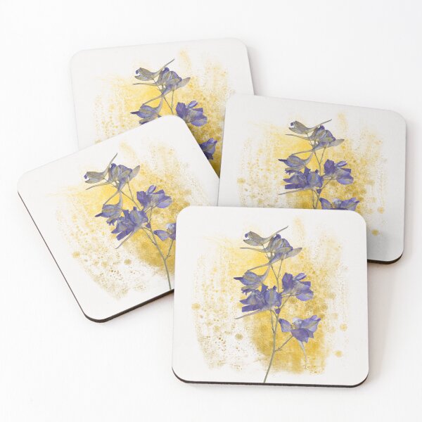 Item preview, Dried Purple Flower | Abstract Art designed and sold by MindedInc.