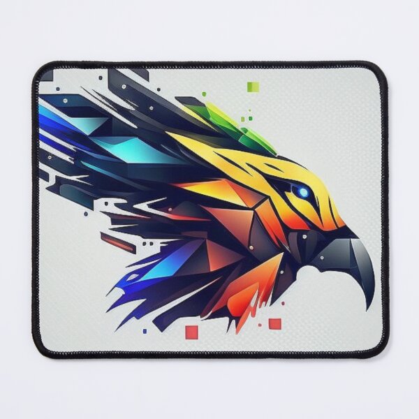 Item preview, Technicolor Futuristic Hawk Illustration #2 designed and sold by Galviato.