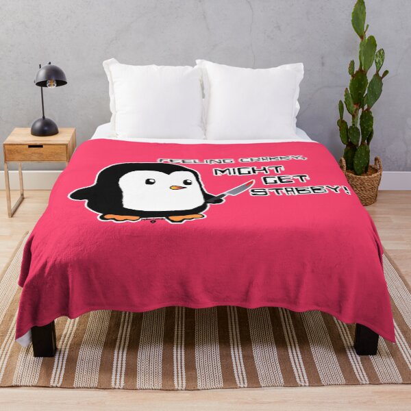 Item preview, Feeling Crabby, Might Get Stabby! Penguin designed and sold by ELDigitals.
