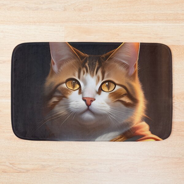 Item preview, Cat in Armor - Modern Digital Art designed and sold by Ai-michiart.