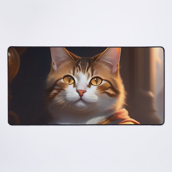 Item preview, Cat in Armor - Modern Digital Art designed and sold by Ai-michiart.