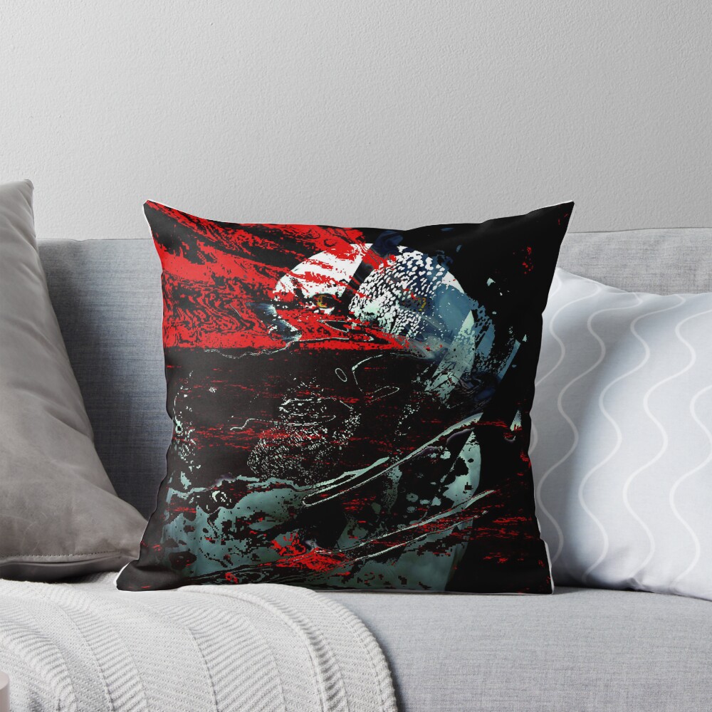 Item preview, Throw Pillow designed and sold by AgentSlimepunk.