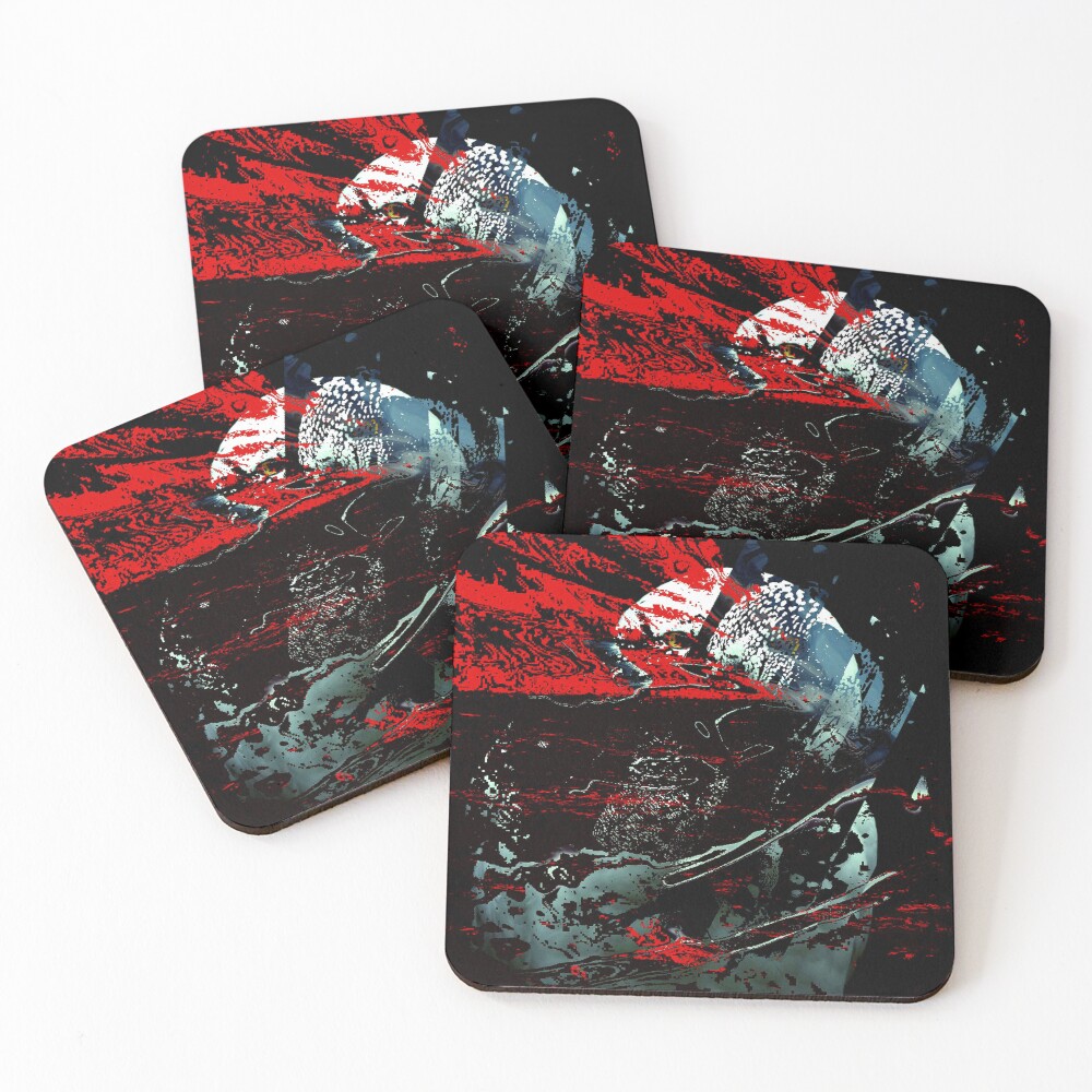 Item preview, Coasters (Set of 4) designed and sold by AgentSlimepunk.