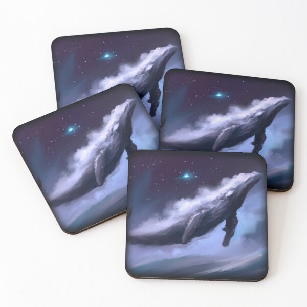 Item preview, Whale floating in the sky designed and sold by Perryfranken.