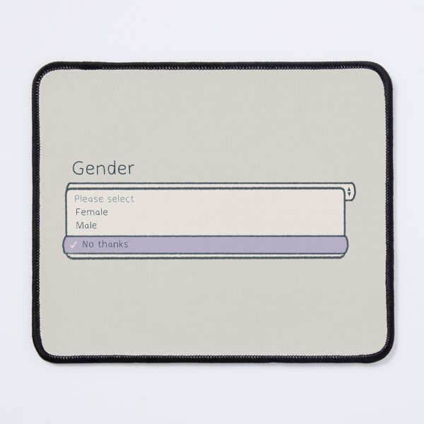 Item preview, Gender? No, thanks. designed and sold by reclusive rebel.