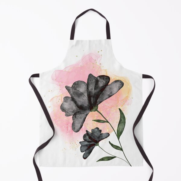 Artikelvorschau, Getrocknete schwarze Blume | Abstrakte Kunst entworfen und verkauft von MindedInc.