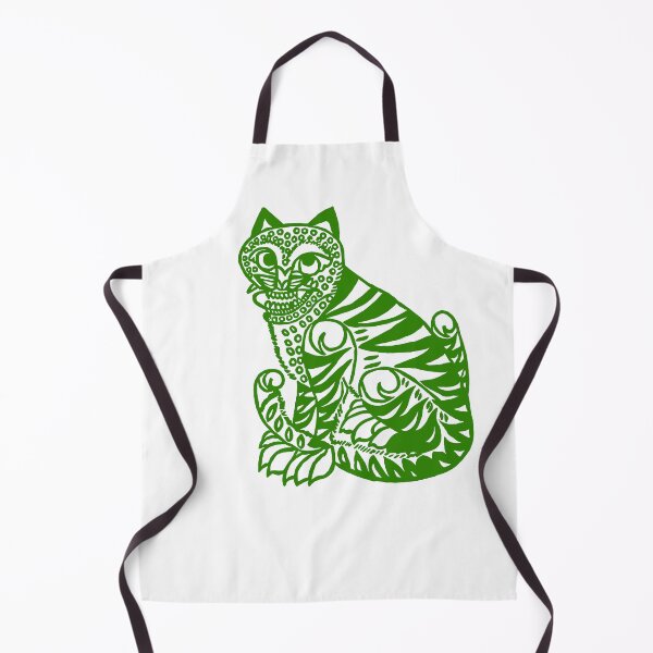 Item preview, Cat cut out - green designed and sold by shtem.