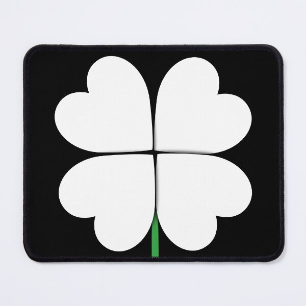 Item preview, White Four-Leaf Clover (Gift Four-Leaf Clover Designs) designed and sold by LEOEXPRESS.