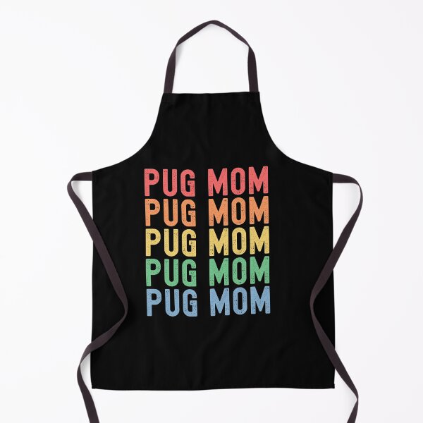 Item preview, Pug Mom Cute Colourful Rainbow designed and sold by sasigifts.