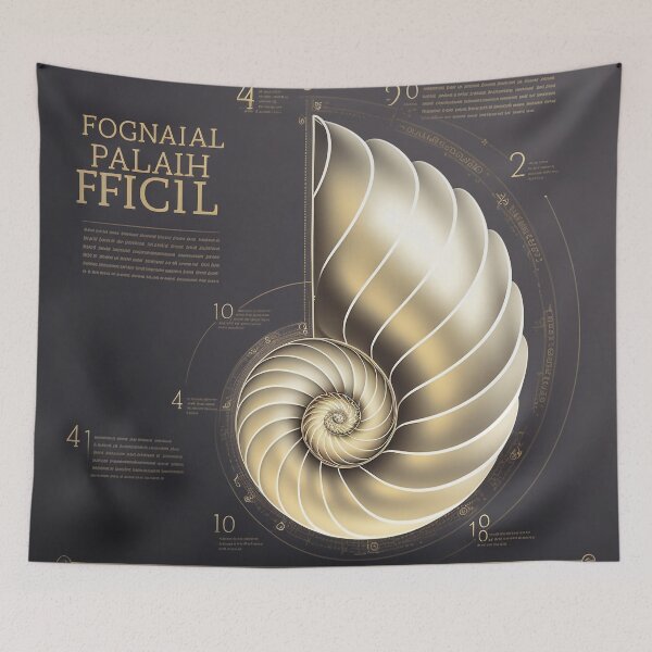 Item preview, Exclusive Golden Ratio Fibonacci Style designed and sold by RAGANADesign.