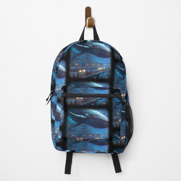 Item preview, Whale floating in the city designed and sold by Perryfranken.