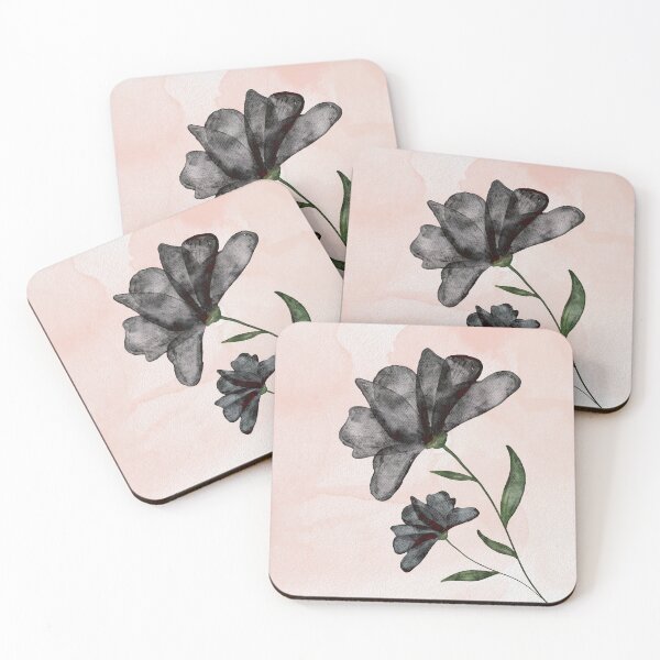 Item preview, Dried Black Flower | Abstract Art designed and sold by MindedInc.