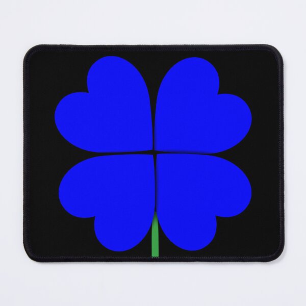 Item preview, Blue Four-Leaf Clover (Gift Four-Leaf Clover Designs) designed and sold by LEOEXPRESS.