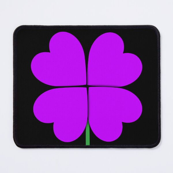 Item preview, Purple Four-Leaf Clover (Gift Four-Leaf Clover Designs) designed and sold by LEOEXPRESS.