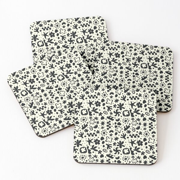 Item preview, MATISSE BLACK AND CREAM ABSTRACT designed and sold by blomastudios.