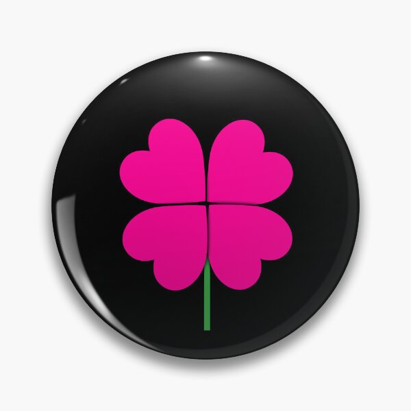 Item preview, Pink Four-Leaf Clover (Gift Four-Leaf Clover Designs) designed and sold by LEOEXPRESS.