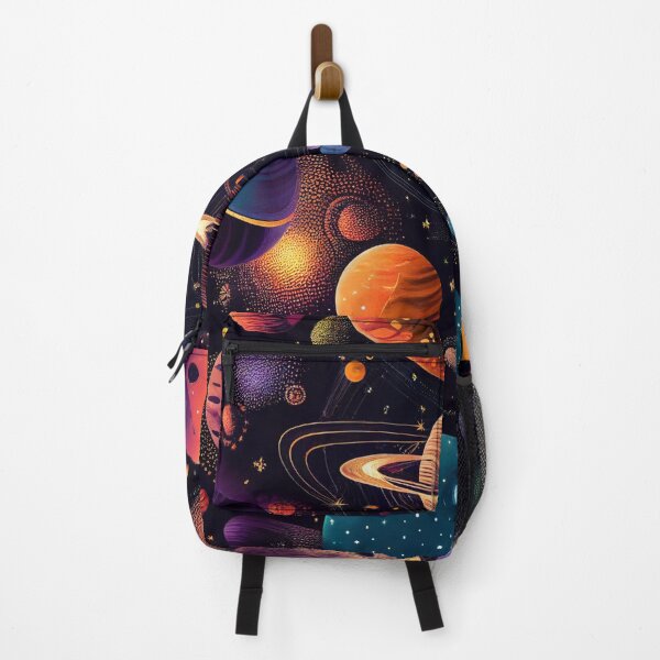 Item preview, Cosmic pattern with stars and planets designed and sold by colorexz.