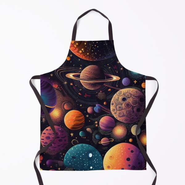 Item preview, Cosmic pattern with stars and planets designed and sold by colorexz.