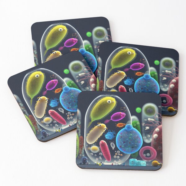 Item preview, Imagined Biology Fun Microscopic Organisms designed and sold by FunWearVM.
