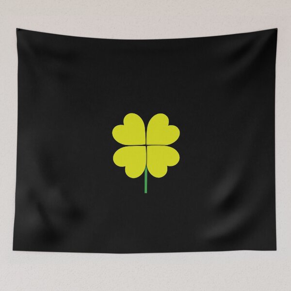 Item preview, Yellow Four-Leaf Clover (Gift Four-Leaf Clover Designs) designed and sold by LEOEXPRESS.